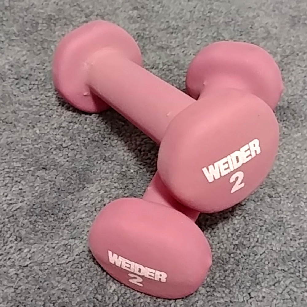 Weider 2lb Dumbbell set